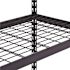 Husky 5-Shelf Steel Heavy-Duty Garage Storage Shelving Unit In Black