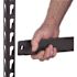 Husky 5-Shelf Steel Heavy-Duty Garage Storage Shelving Unit In Black