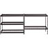 Husky 5-Shelf Steel Heavy-Duty Garage Storage Shelving Unit In Black