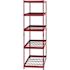 Husky 5-Shelf Steel Heavy-Duty Garage Storage Shelving Unit In Red