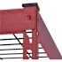 Husky 5-Shelf Steel Heavy-Duty Garage Storage Shelving Unit In Red