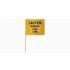 MARKER FLAG YELLOW 4 IN. X 5 IN. X 21 IN, Case of 1000