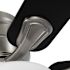 Seasons Callistoga 44" Brushed Nickel Indoor Ceiling Fan With Light and Reversible Dark Maple/Matte Black Blades (5-Blade)