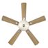 Seasons Tarisa 44" Brushed Nickel Indoor Ceiling Fan With Light and Reversible Maple/Walnut Blades (5-Blade)