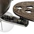 Seasons Millhaven 52" Brushed Nickel Indoor Ceiling Fan With Light And Reversible Seasoned Wood / Matte Black (5-Blade)