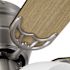 Seasons Pantona 42" Brushed Nickel Indoor Ceiling Fan With Light and Reversible Walnut/Natural Washed Oak Blades (5-Blade)