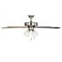 Seasons Camarillo 52" LED Ceiling Fan, Indoor, Brushed NICKEL