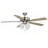 Seasons Camarillo 52" LED Ceiling Fan, Indoor, Brushed NICKEL