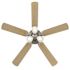 Seasons Coolidge 52" LED Ceiling Fan, Indoor, Brushed NICKEL