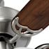 Seasons Coolidge 52" LED Ceiling Fan, Indoor, Brushed NICKEL