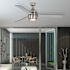 52"LED CEIL FAN W/RMT IND BN