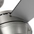 Seasons Bexley 52" Brushed Nickel Indoor Ceiling Fan With Light and Reversible Deep Silver/White Oak Blades (4-Blade)