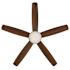 Seasons Kuna 52" LED Ceiling Fan With Remote, Indoor, Brushed NICKEL