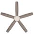 Seasons Kuna 52" LED Ceiling Fan With Remote, Indoor, Brushed NICKEL