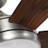 Seasons Kuna 52" LED Ceiling Fan With Remote, Indoor, Brushed NICKEL
