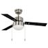 Seasons Jalisco 42" LED Ceiling Fan, Indoor, Brushed Nickel