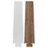 Seasons Vega 44" Matte White Indoor/Outdoor Ceiling Fan With Light and Reversible Matte White/Natural Oak Blades (5-Blade)