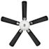 Seasons Rexburg 52" Brushed Nickel Indoor Ceiling Fan With Light and Reversible Gray Wash/Espresso Blades (5-Blade)