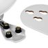Seasons Wickford 52" Matte White Indoor Ceiling Fan With Light And Reversible Matte White / Bleached Elm (5-Blade)