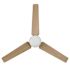 Seasons Searcy 52" Matte Black Indoor Ceiling Fan With Light and Reversible Matte Black/Natural Oak Blades (3-Blade)