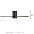 52" LED CEILING FAN IND MB