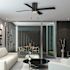 52" LED CEILING FAN IND MB
