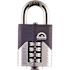 Squire Locks Combi-Bolt Weather Proof Combination Bolt Lock, 4 Wheel