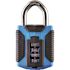 Squire Locks Marine All Terrain Combination Padlock, 4 Wheel, Open Shackle