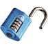 Squire Locks Marine Combination Padlock, 4 Wheel, Open Shackle, 50mm