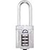 Squire Locks Vulcan Combi 50 Combination Padlock, Boron Steel Extra Long Shackle