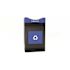 Commercial Zone Products Avante 30g Shallow Open Top Blue Lid