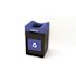 Commercial Zone Products Avante 55g Standard Open Top Blue Lid