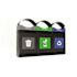 Commercial Zone Products 3 Stream 30g Sha Ct Grey/blue/green Lid