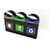 Commercial Zone Products 3 Stream 30g Sha Ct Grey/blue/green Lid