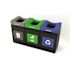 Commercial Zone Products 3 Stream 55g Std Ot Grey/blue/green Lid