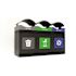 Commercial Zone Products 3 Stream 55g Std Ct Grey/blue/green Lid