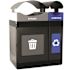 Commercial Zone Products 2 Stream 55g Std Ct Grey Lid 30g Nar Ct Blue Lid