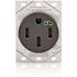 Leviton 50 Amp Ev Charging Receptacle/outlet, Heavy Duty