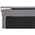 Rubbermaid Commercial Deco 11.5 Gal Half Round Dual Stream Pearl Gray/umbra Gray