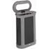 Rubbermaid Commercial Deco Indoor Trash Can 13 Gal Pill Pearl Gray/umbra Gray