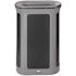 Rubbermaid Commercial Deco Indoor Trash Can 13 Gal Pill Pearl Gray/umbra Gray
