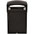 Rubbermaid Commercial Tailor Deco Outdoor Metal Frame 41 Gal Black Frame Only