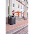 Rubbermaid Commercial Decorative Plastic Landfill Insert Panels Black Case Of 4