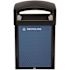 Rubbermaid Commercial Deco Plastic Mixed Recycle Insert Panels Blue Case Of 4