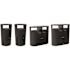 Rubbermaid Commercial Resist Dual Strm Trash/recycle 2x33 Gal Txt Blk/blk Gloss