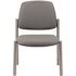 Boss Office Products Armless Patient Room Guest Chair In Gray Antimicrobal Vinyl