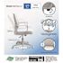 Boss Office Products Gray Frame Task Chair-Matching Gray Mesh Back/seat Cushion