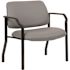 Boss Office Products Heavy Duty X-Wide Seat Steel Frame Chair-Antimicrobl Vinyl