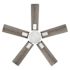 Seasons Ozark 44" Silver Indoor/Outdoor Ceiling Fan With Light and Reversible White Oak/Deep Silver Blades (5-Blade)