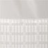 Zenna Home White Shower Curtain 71x77 Sheer And Waterproof Liner Case Of 12